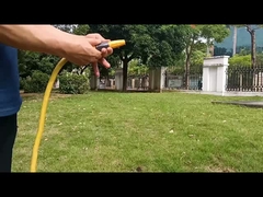 Kunststoff-Gartenschlauch-Sprühdüse mit einfacher Schnellklick-Verbindung